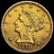 1878 $2.50 Liberty Head Quarter Eagle CLOSELY UNCI CLOSELY UNCIRCULATED