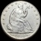1855 Arrows Seated Liberty Half Dollar CLOSELY UNCIRCULATED