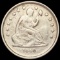 1840-O Seated Liberty Quarter LIGHTLY CIRCULATED
