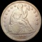 1872 Seated Liberty Dollar LIGHTLY CIRCULATED