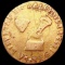 1852 0.0475oz Gold Mexico 1/2 Escudo LIGHTLY CIRCULATED