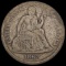 1863-S Seated Liberty Dime NICELY CIRCULATED