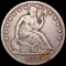 1858-S Seated Liberty Half Dollar LIGHTLY CIRCULATED