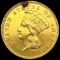 1874 $3 Gold Piece UNCIRCULATED