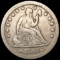 1855-S Seated Liberty Quarter NICELY CIRCULATED