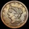 1851 Braided Hair Half Cent LIGHTLY CIRCULATED LIGHTLY CIRCULATED