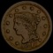 1847 Braided Hair Large Cent CLOSELY UNCIRCULATED CLOSELY UNCIRCULATED