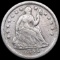 1851-O Seated Liberty Half Dime NEARLY UNCIRCULATE NEARLY UNCIRCULATED