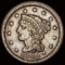 1848 Braided Hair Large Cent LIGHTLY CIRCULATED