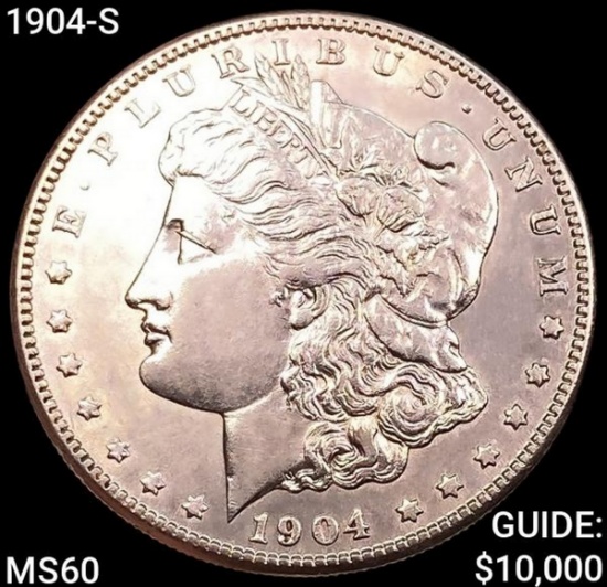 1904-S Morgan Silver Dollar UNCIRCULATED