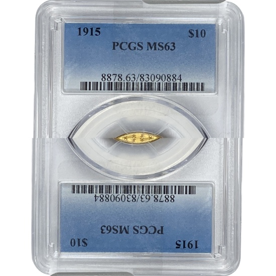 1915 $10 Gold Eagle PCGS MS63
