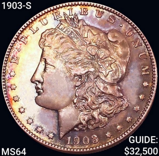 1903-S Morgan Silver Dollar CHOICE BU