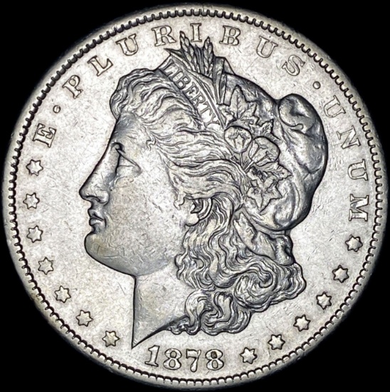 1878-CC Silver Morgan Dollar NEARLY UNCIRCULATED