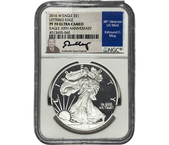 2016-W $1 Silver Eagle NGC PF70 UC