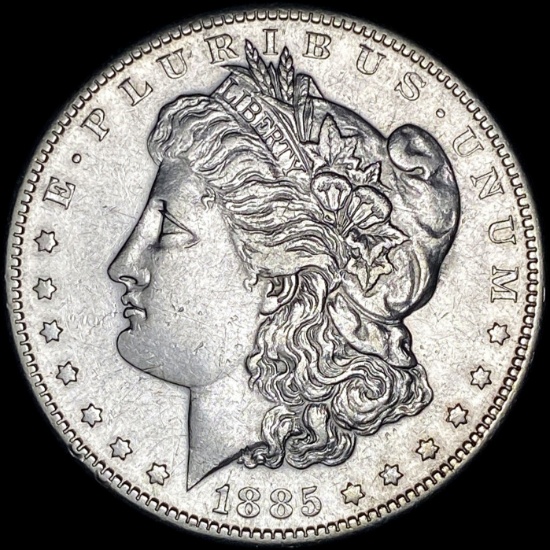 1885-S Silver Morgan Dollar CLOSELY UNCIRCULATED