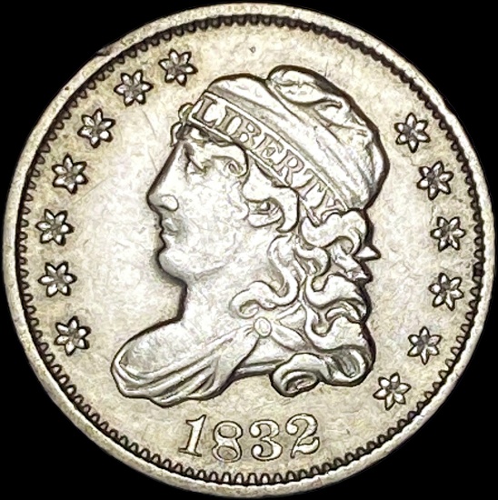 1832 Capped Bust Half Dime CLOSELY UNCIRCULATED