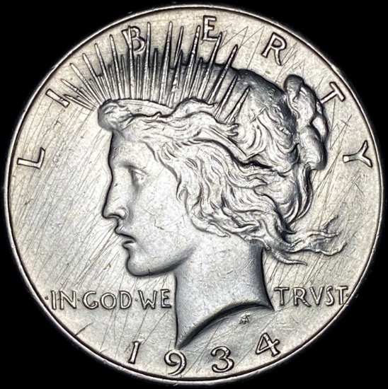 1934-D Silver Peace Dollar UNCIRCULATED