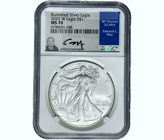 2023-W $1 Silver Eagle NGC MS70