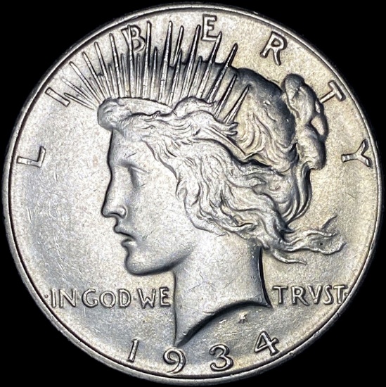 1934-D Silver Peace Dollar UNCIRCULATED
