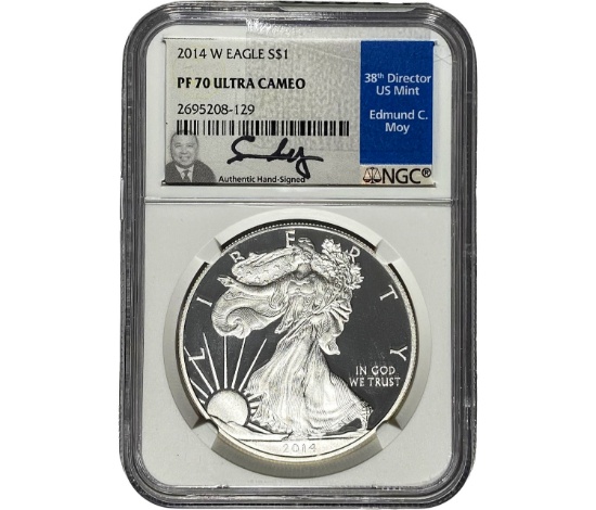2014-W $1 Silver Eagle NGC PF70 UC