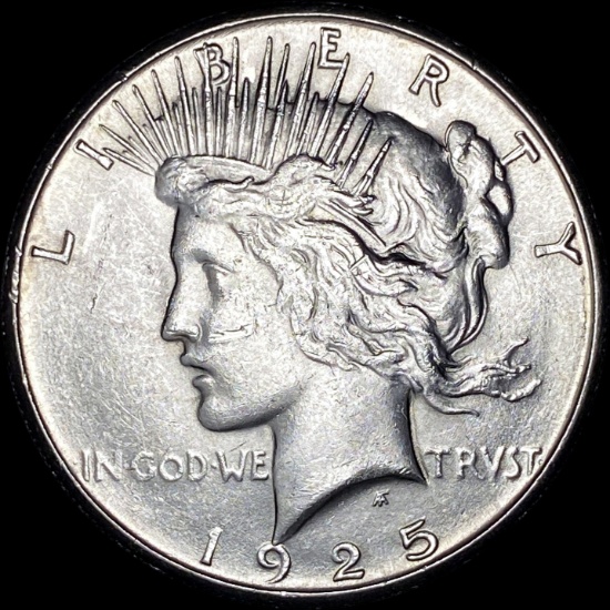 1925-S Silver Peace Dollar UNCIRCULATED