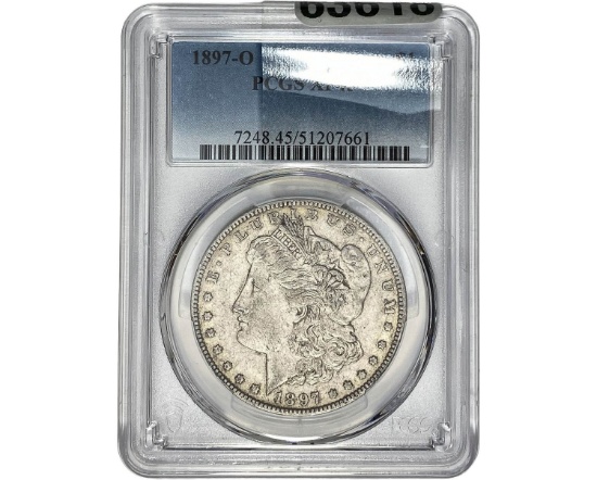 1897-O Morgan Silver Dollar PCGS XF45