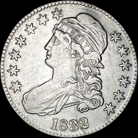 1832 Capped Bust Half Dollar CLOSELY UNCIRCULATED