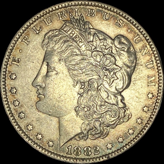 1882 Morgan Silver Dollar CLOSELY UNCIRCULATED