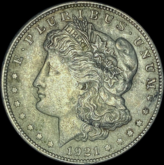 1921 Silver Morgan Dollar CHOICE AU