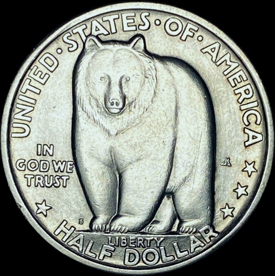 1936-S Silver Half Dollar San Francisco-Oakland Bay Bridge GEM BU