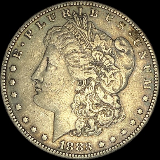 1883 Silver Morgan Dollar CLOSELY UNCIRCULATED