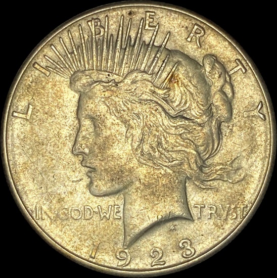 1923-S Silver Peace Dollar CLOSELY UNCIRCULATED