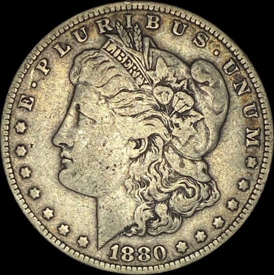 1880-O Silver Morgan Dollar NEARLY UNCIRCULATED