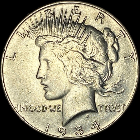 1934-S Silver Peace Dollar UNCIRCULATED