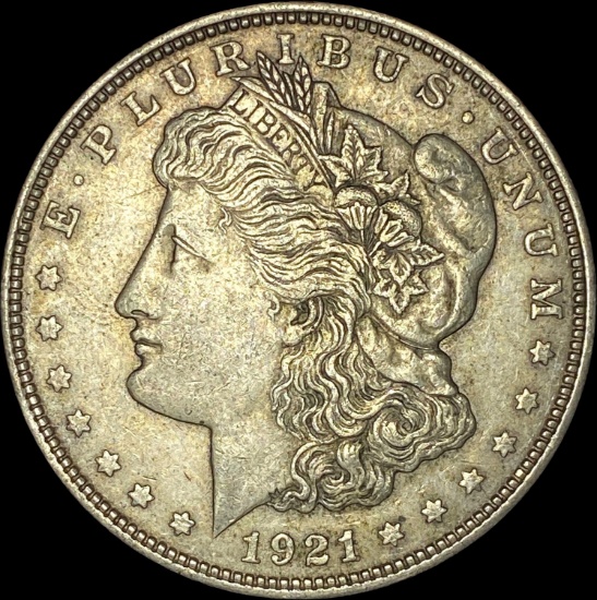 1921-D Silver Morgan Dollar CLOSELY UNCIRCULATED