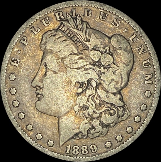 1889-O Silver Morgan Dollar NEARLY UNCIRCULATED