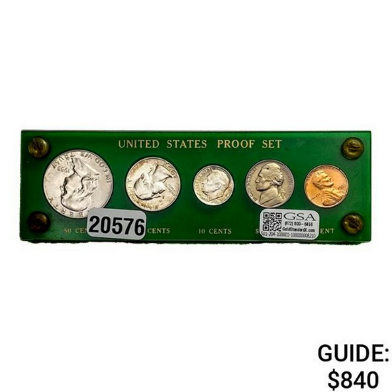 1953 U.S. 1C-50C Proof Set