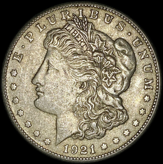 1921-S Silver Morgan Dollar CLOSELY UNCIRCULATED
