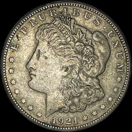 1921-S Silver Morgan Dollar CLOSELY UNCIRCULATED