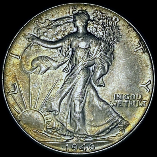 1946 Silver Half Dollar (Walking Liberty) GEM BU