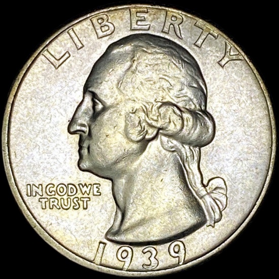 1939-D Silver Washington Quarter UNCIRCULATED