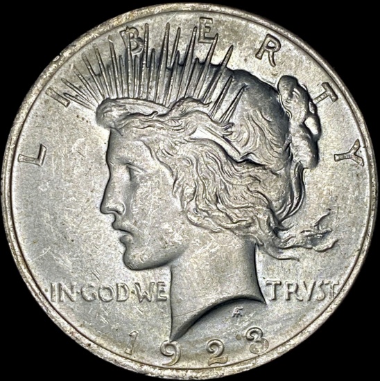 1923 Silver Peace Dollar UNCIRCULATED