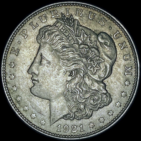 1921 Silver Morgan Dollar CHOICE AU