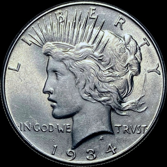 1934 Peace Silver Dollar CHOICE BU