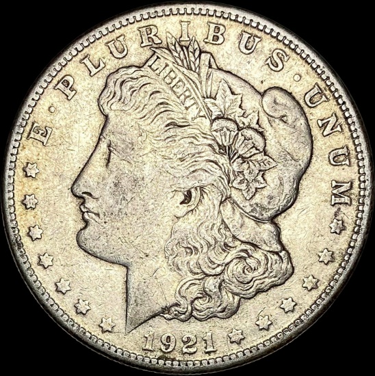 1921-S Silver Morgan Dollar NEARLY UNCIRCULATED