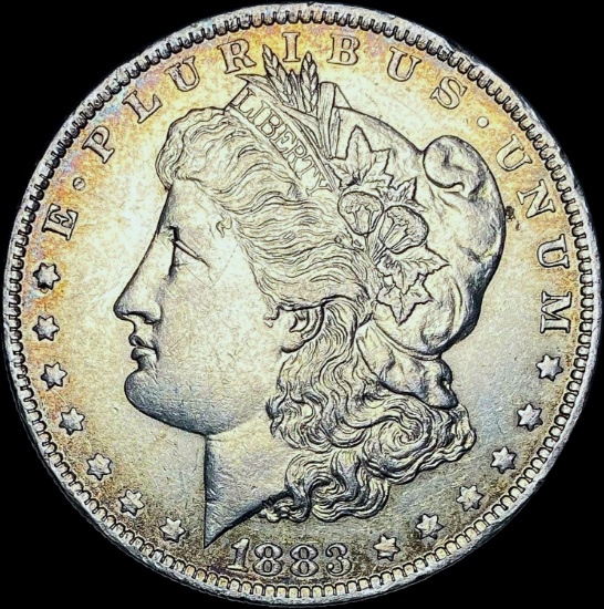 1883-O Silver Morgan Dollar CHOICE AU