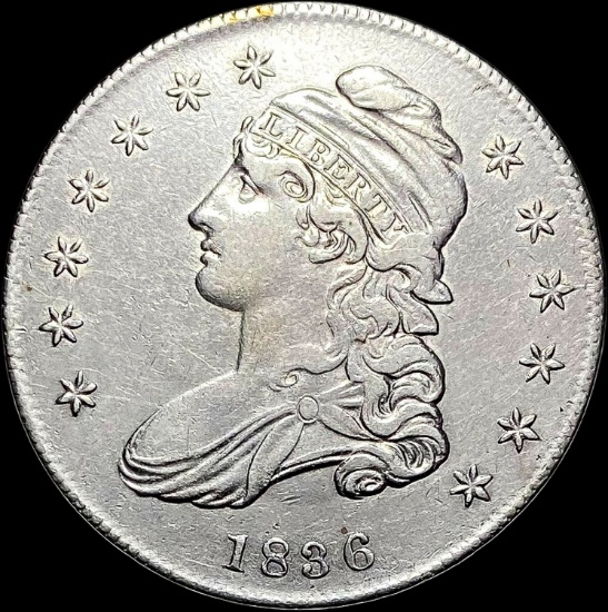 1836 Capped Bust Half Dollar UNCIRCULATED