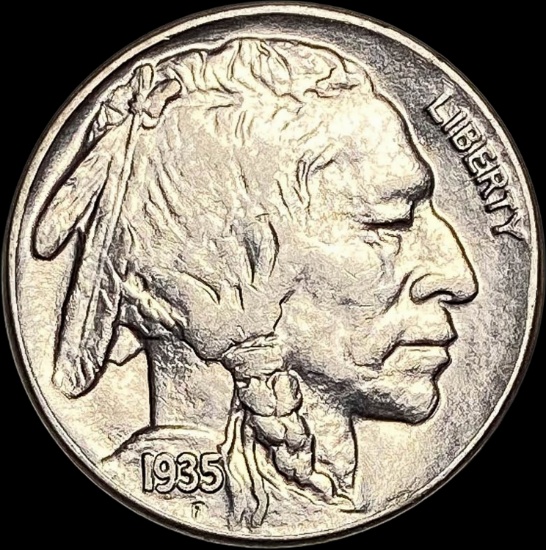 1935 Buffalo Nickel GEM BU