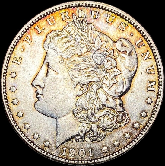 1901 Morgan Silver Dollar CLOSELY UNCIRCULATED