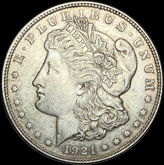 1921 Silver Morgan Dollar CLOSELY UNCIRCULATED